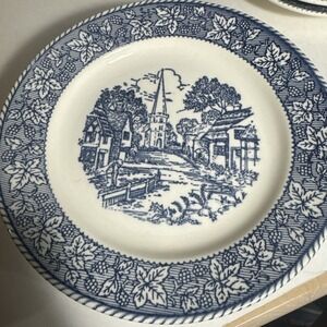 Homer Laughlin 7.25" Shakespeare Country‎ Church Stratwood Dessert Plate